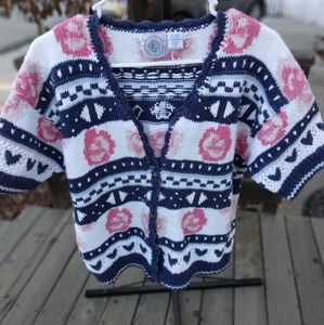Vintage Cape Isle hand Knitted sweater-size M